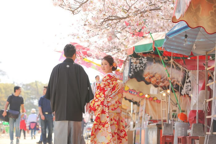 春の訪れ、舞鶴公園